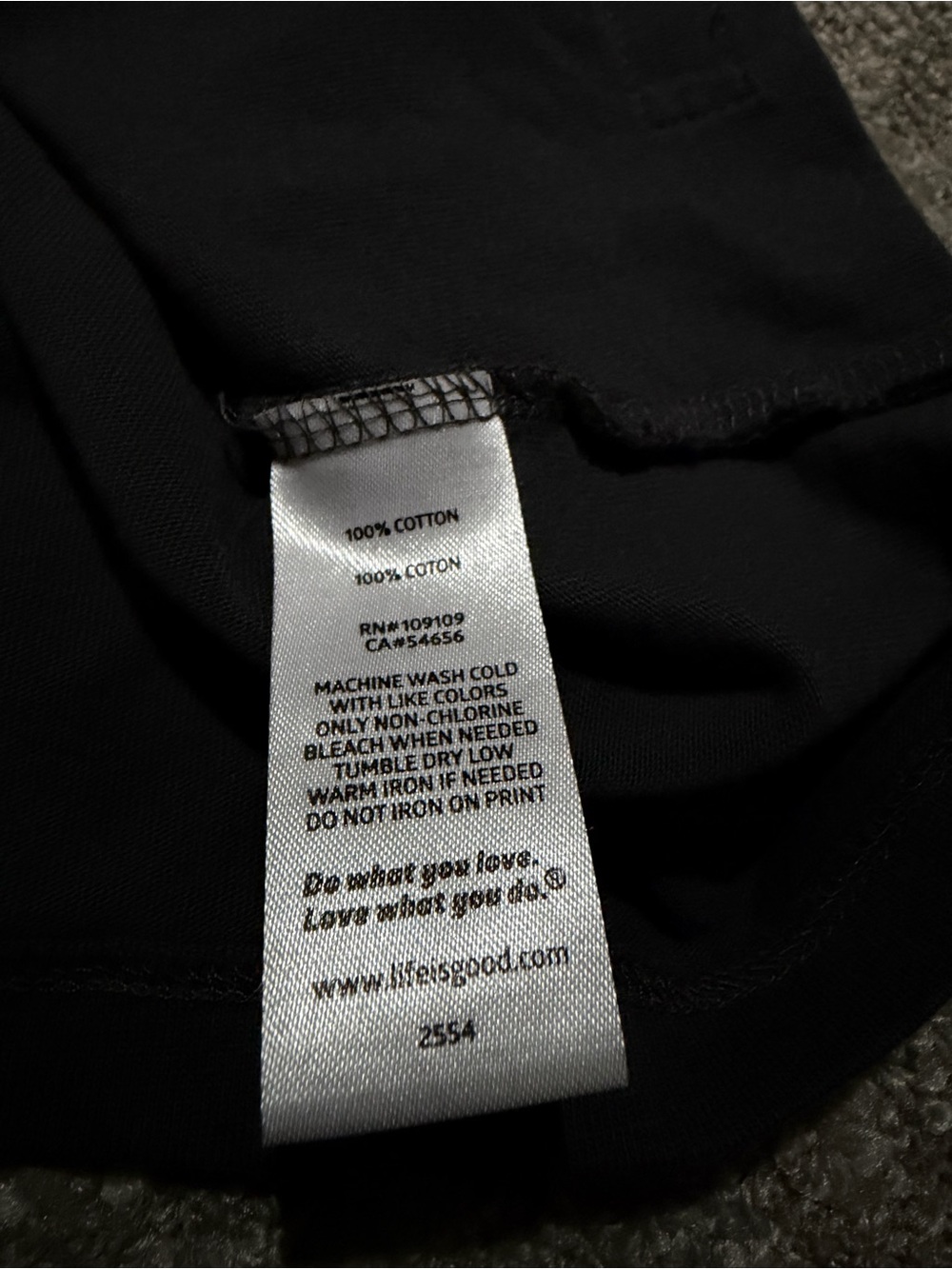 Life Is Good women’s black shirt with outdoor theme size large super soft - Picture 7 of 8